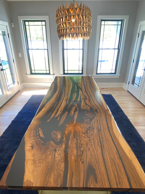 Shattered Walnut table
