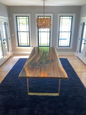 Shattered Walnut table